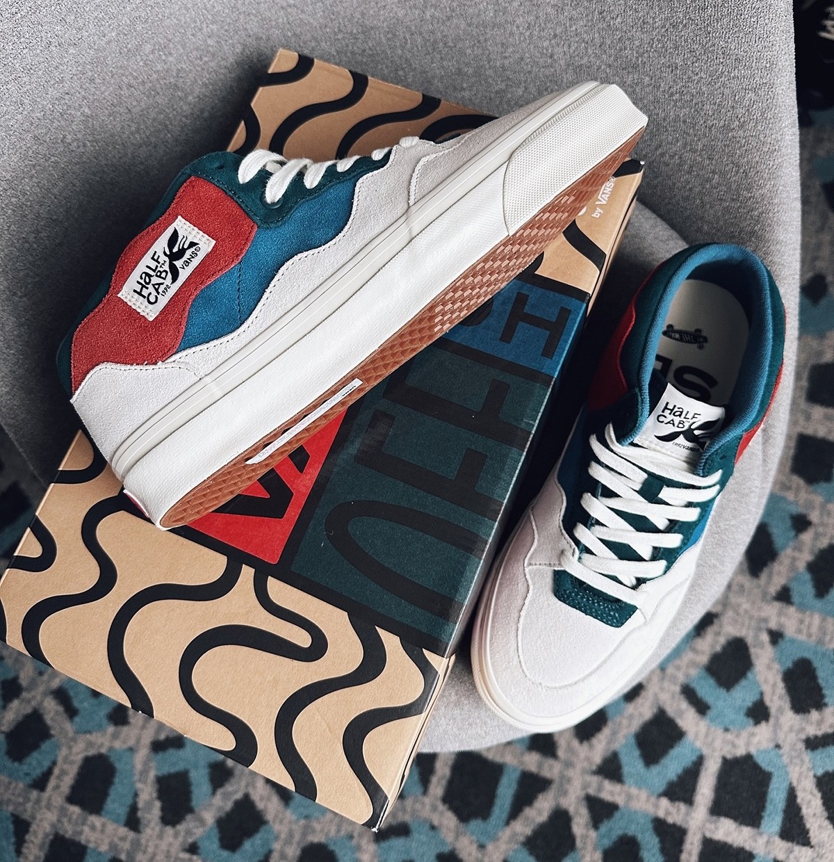 Parra,Vans,Halfcab  好看的 Parra 联名又来了！鞋型你绝对想不到！