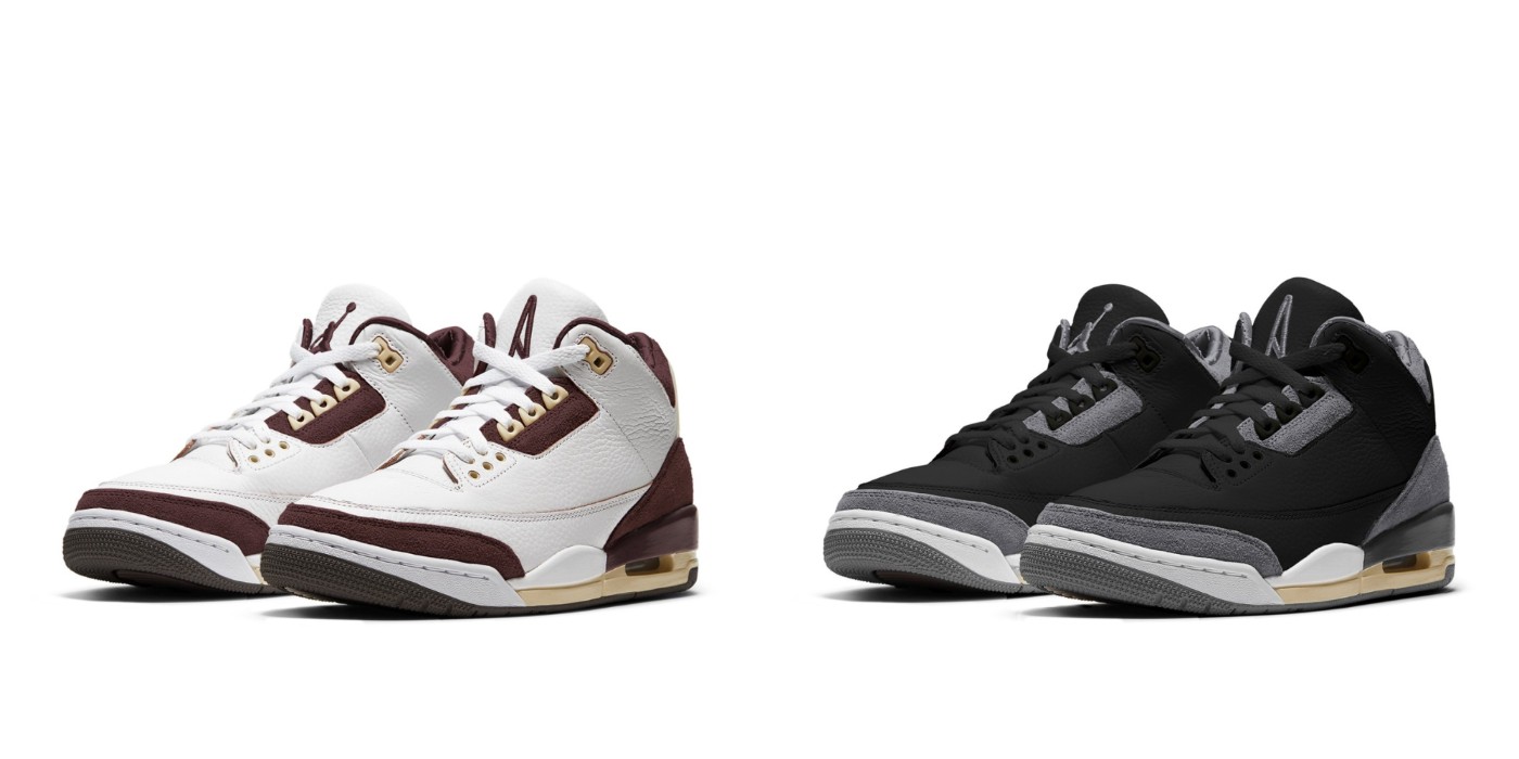 A Ma Manière,Air Jordan 3,FZ48  AMM x AJ3 完整实物曝光！日期定了！