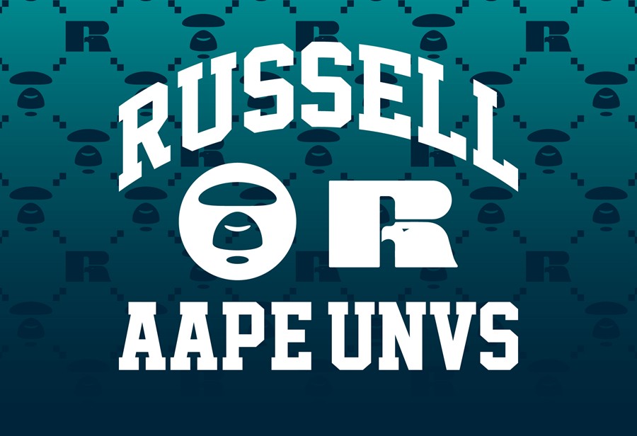 AAPE,RUSSELL ATHLETIC®,SS24  美式复古运动风！AAPE x RUSSELL ATHLETIC® 新联名官宣！