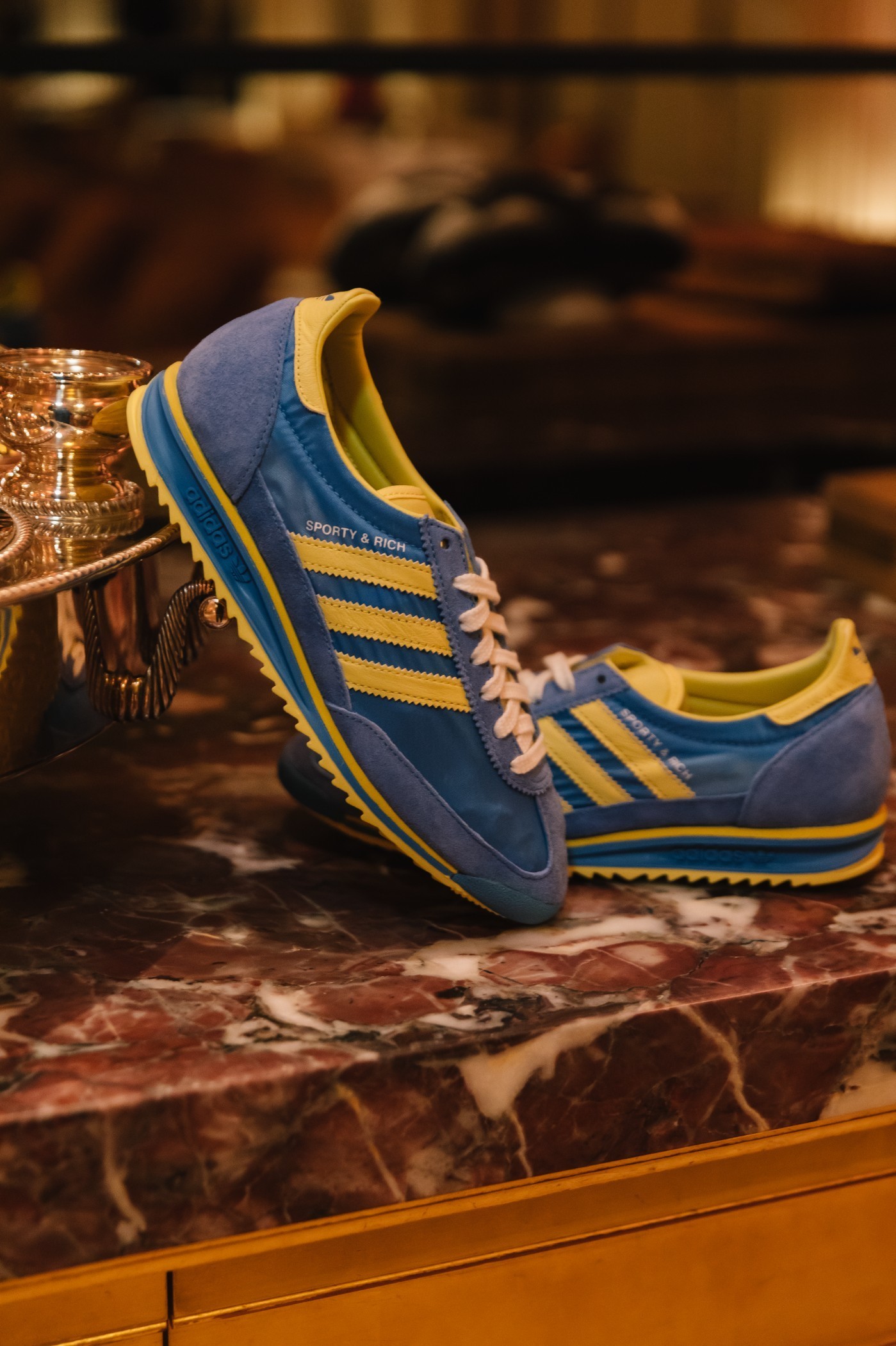 IH8338,Sporty & Rich,adidas,Sa  三叶草 Samba 新联名曝光！还是「奥运」配色！