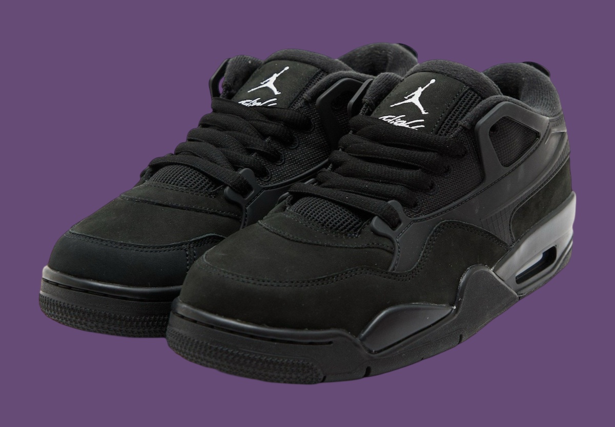 Air Jordan 4 RM “Black Cat” 货号  全新「黑猫 AJ」曝光！鞋型是…