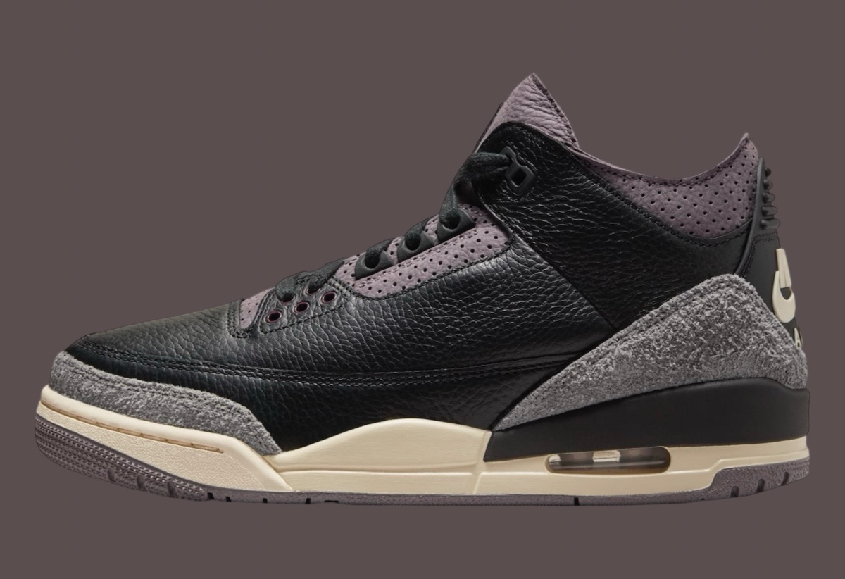 AJ3,AMM,FZ4811-001,Air Jordan  AMM x AJ3 完整官图！登场日期定了！