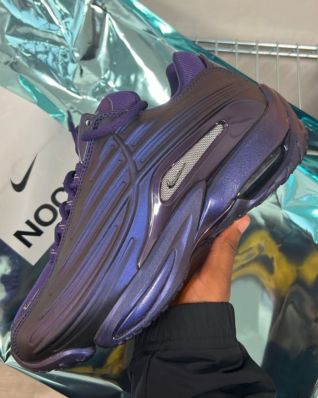 Hot Step 2,Eggplant,DZ7293-500  Drake x Nike「电光紫」实物泄露！质感诱人！