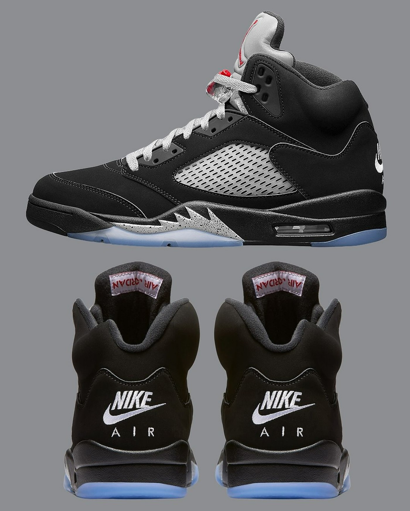 AJ,Air Jordan 5,Black Metallic  苦等多年！乔丹亲穿「元年 AJ」复刻日期曝光！