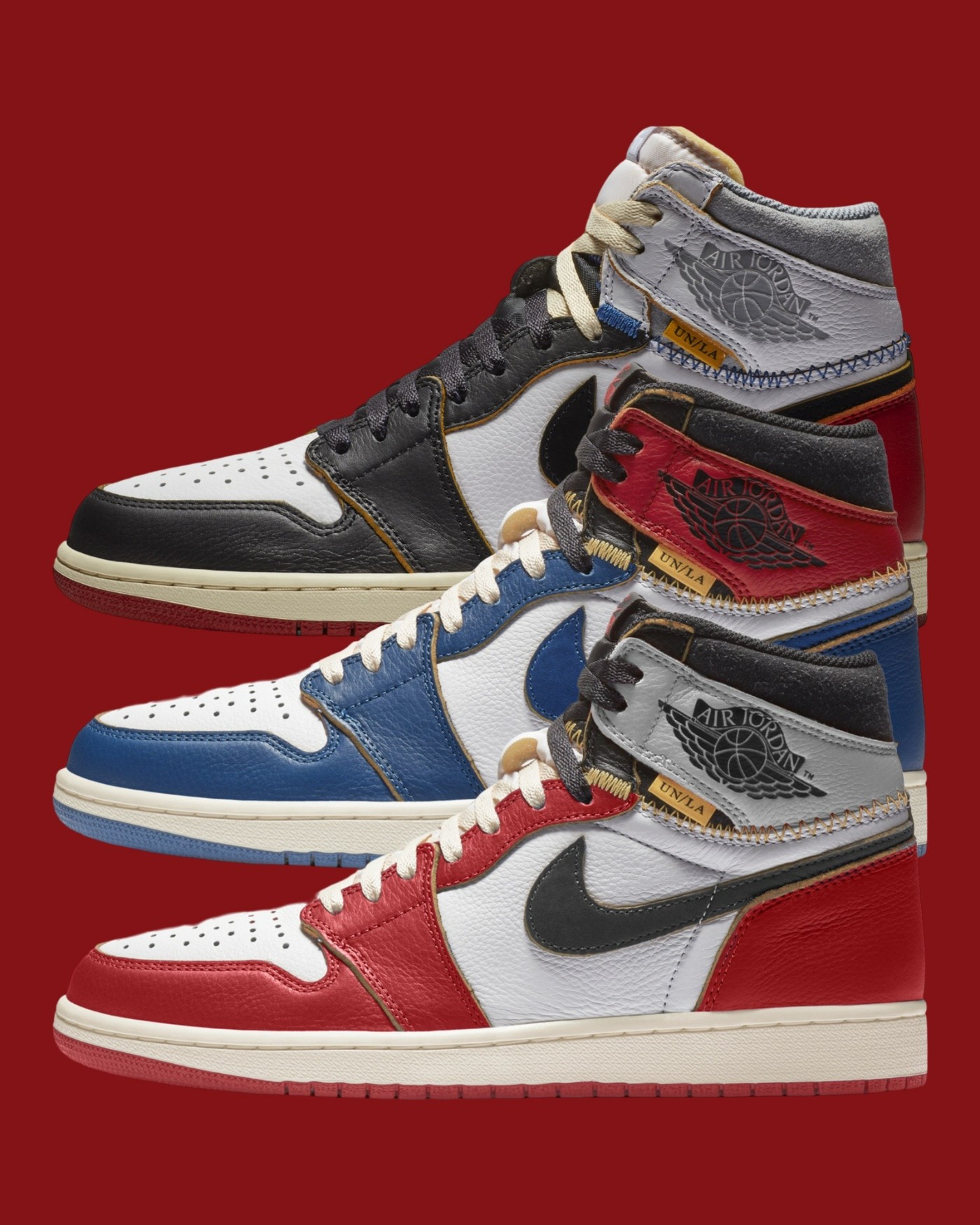 Union LA,Air Jordan 1 High OG,  Union x AJ1 明年回归！还是「芝加哥」配色！