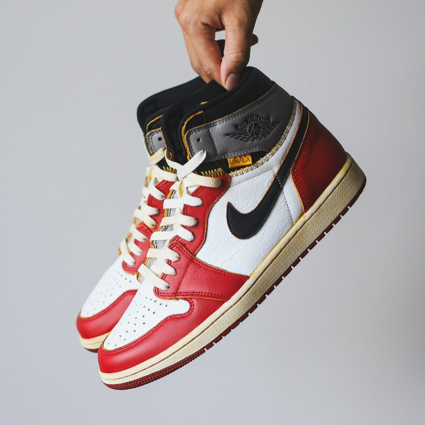 Union LA,AJ,Air Jordan 1 High  Union x AJ1 明年回归！实物这样满意吗！