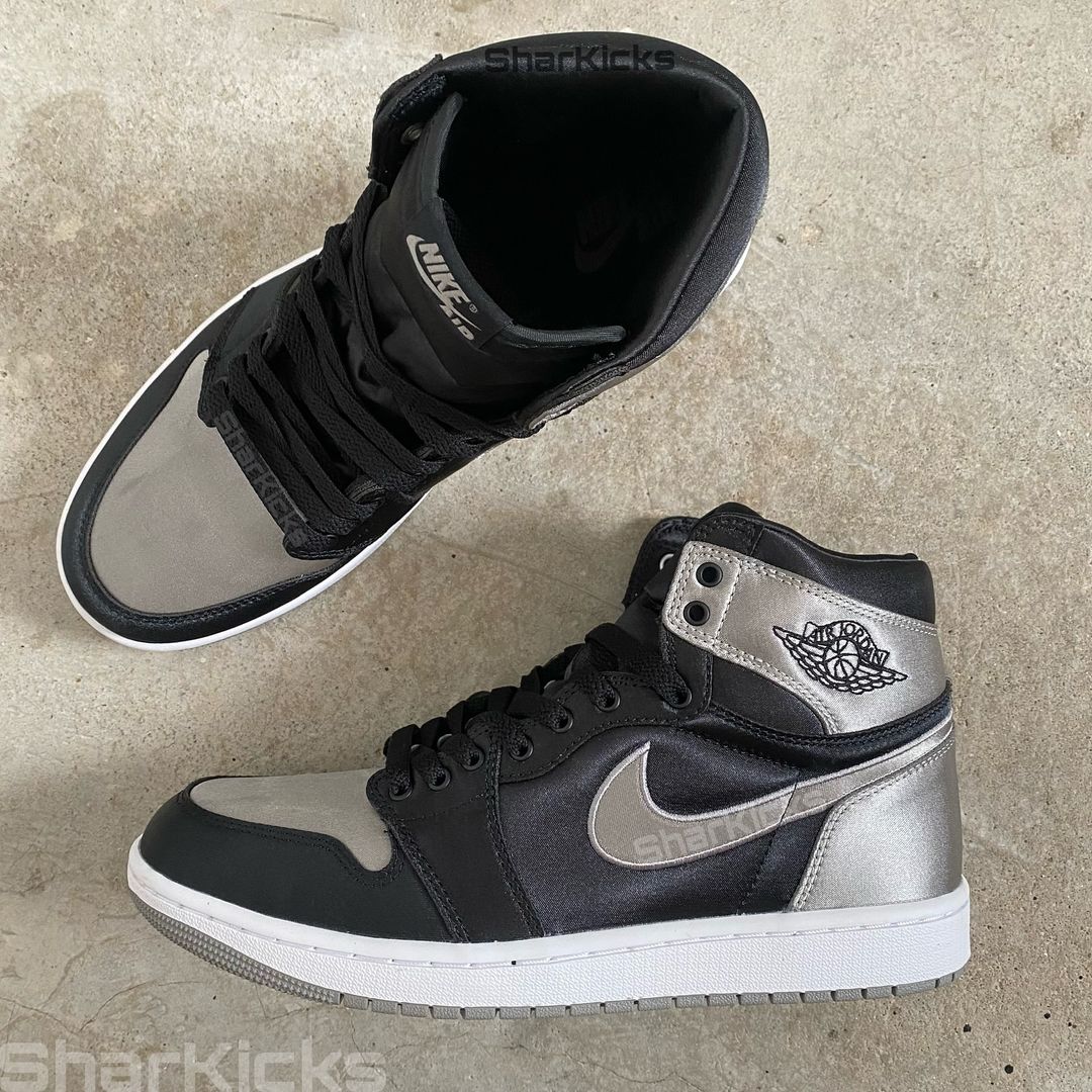 AJ,AJ1,Air Jordan 1,Satin Shad  上次不便宜！元年配色「丝绸」AJ 新实物曝光！