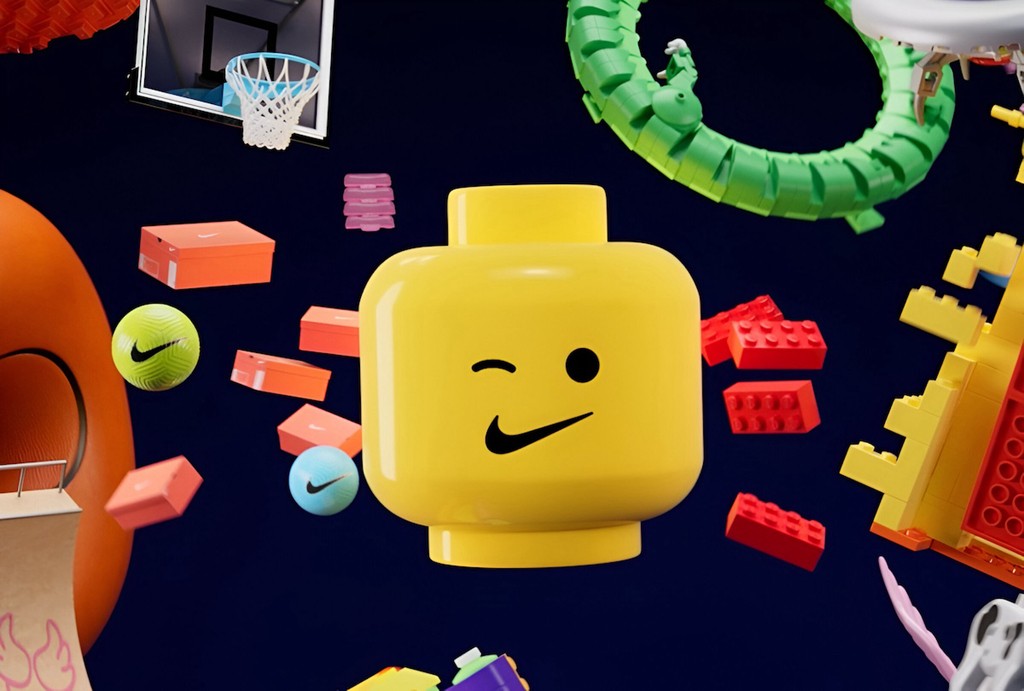 LEGO,乐高,Nike  梦幻联动！LEGO x Nike 球鞋真要来了！