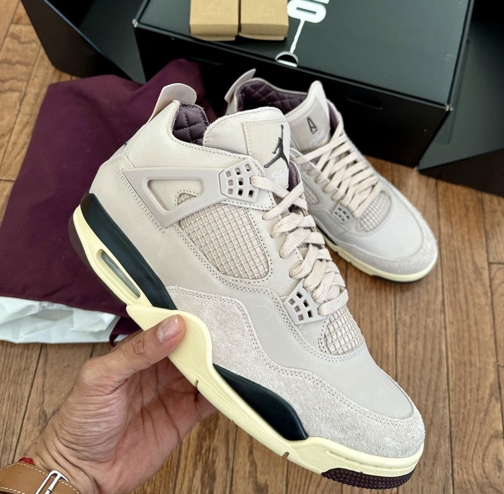 A Ma Maniére,Air Jordan 4,Whil  还有一个月！AMM x AJ4 实物你打几分？