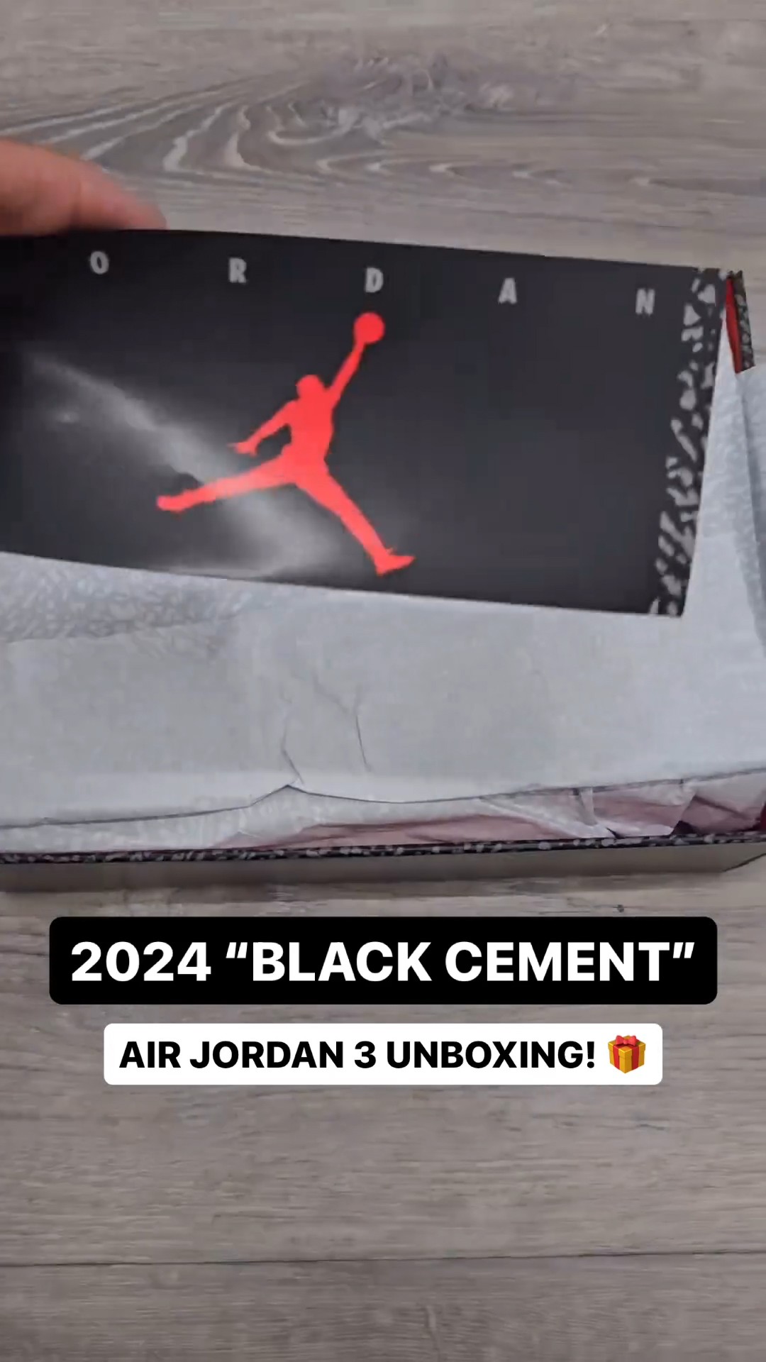 AJ,Air Jordan 3 OG,Black Cemen  「黑水泥 AJ3」实物开箱泄露！你觉得够 OG 吗？