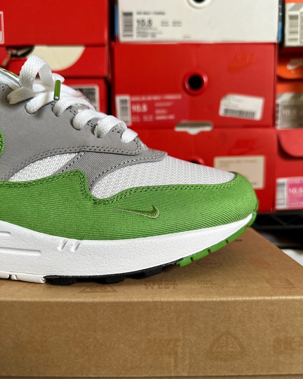 Patta,Nike,Air Max 1,Chlorophy  登场倒计时！Patta x Air Max 最新实物曝光！