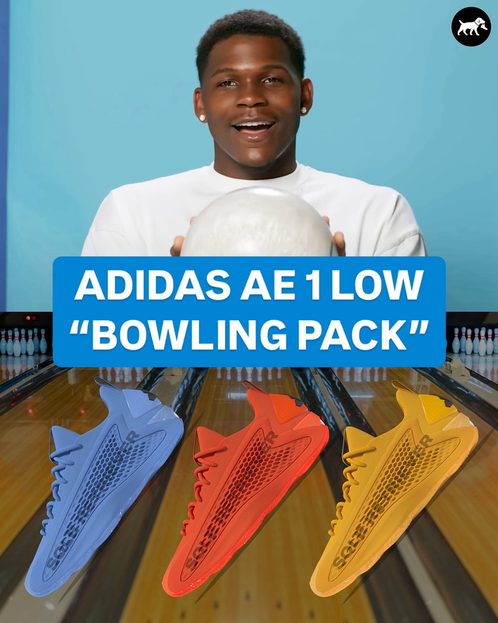 adidas,AE1 Low,Bowling Pack  华子 AE1 还有「球鞋套装」？一口气三双！