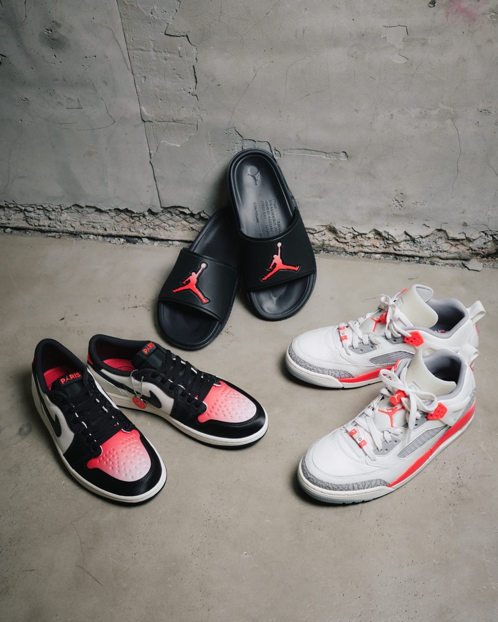 PSG,AJ1 Low,Jordan Brand  大巴黎 x AJ1 樱花渐变帅啊！还有额外单品！