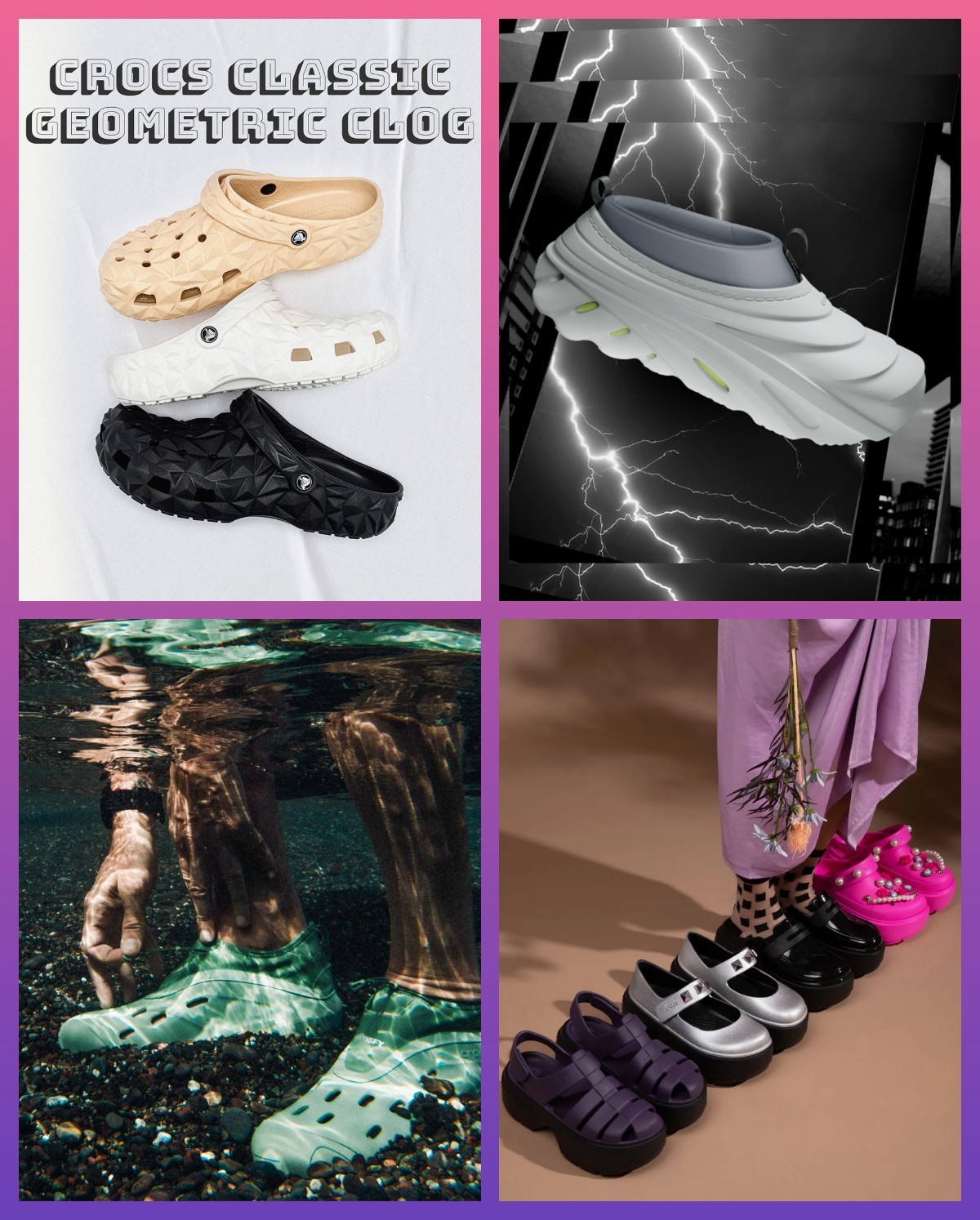 Crocs,Overpuff,潜艇鞋  Crocs 突发大招！全新冬季版 “洞洞鞋” 抢先上脚！没想到是这样的设计！