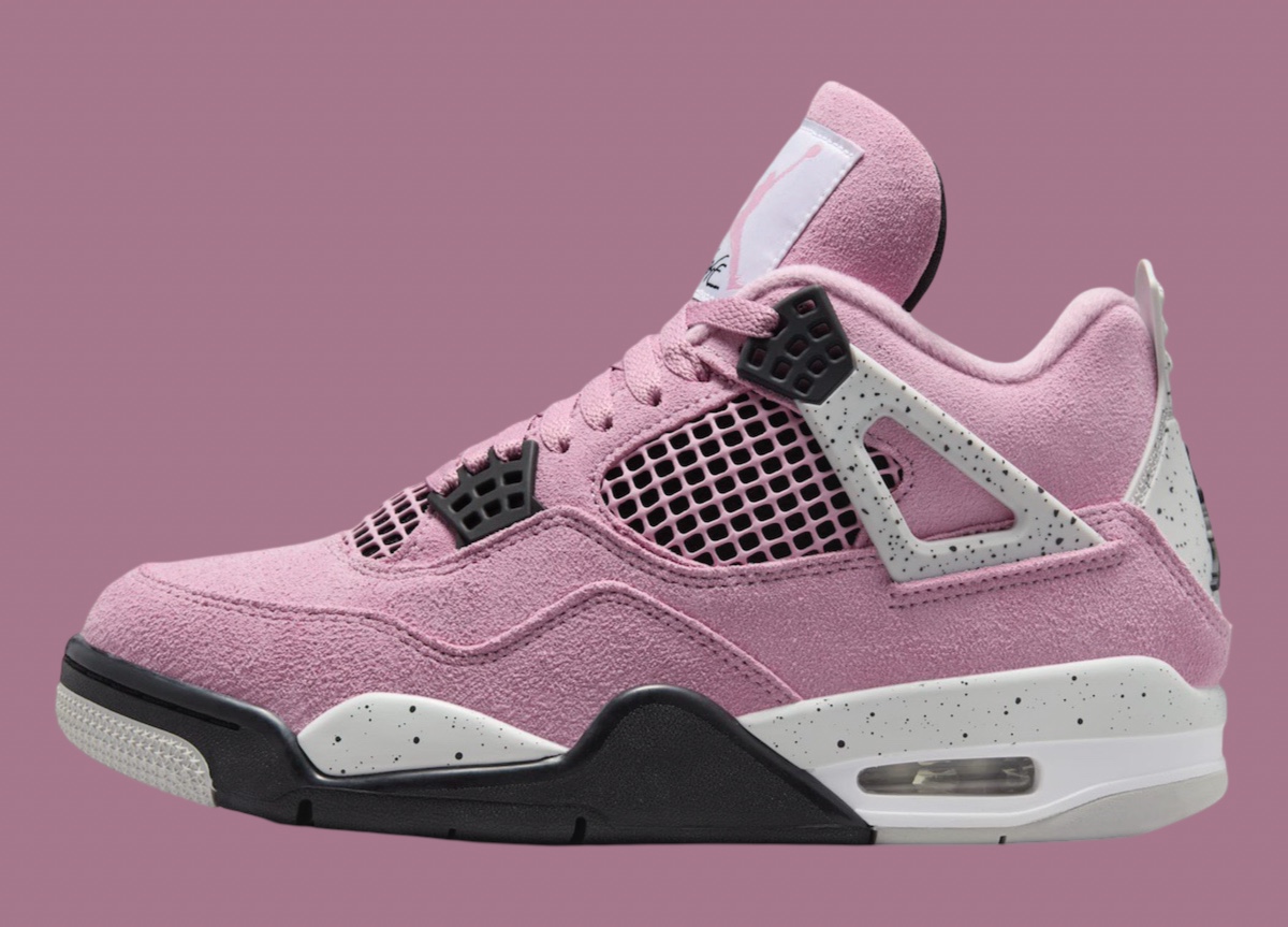 AJ,Air Jordan 4,WMNS,Orchid,AQ   猛男最爱「樱花粉」AJ4 上脚图曝光！日期更新！