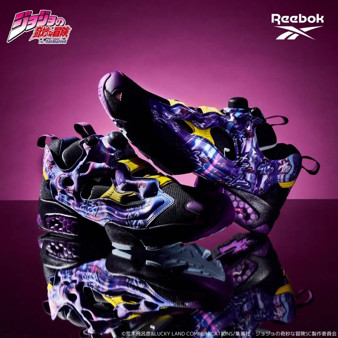 JOJO 的奇妙冒险,Reebok,Insta Pump F  JOJO 全新联名鞋官宣！还是这款经典鞋型！