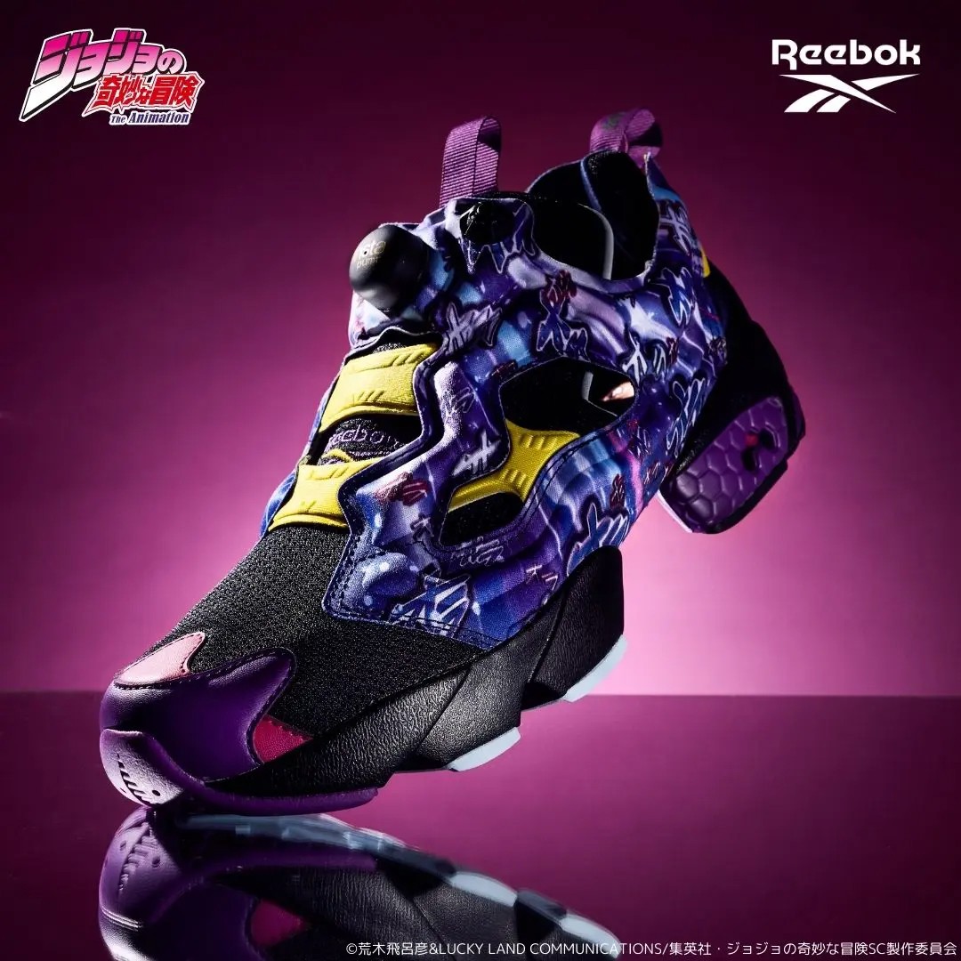 JOJO 的奇妙冒险,Reebok,Insta Pump F  JOJO 全新联名鞋官宣！还是这款经典鞋型！