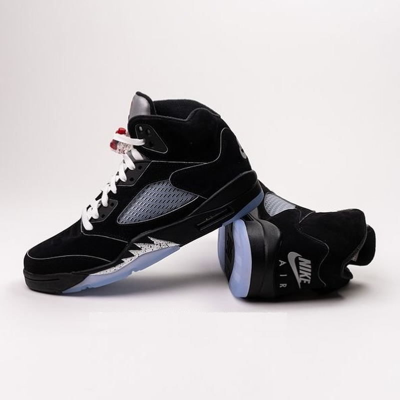 Air Jordan 5,AJ5,Black Metalli  明年「黑银 AJ5」最新实物！重现乔丹的 “骚操作”！