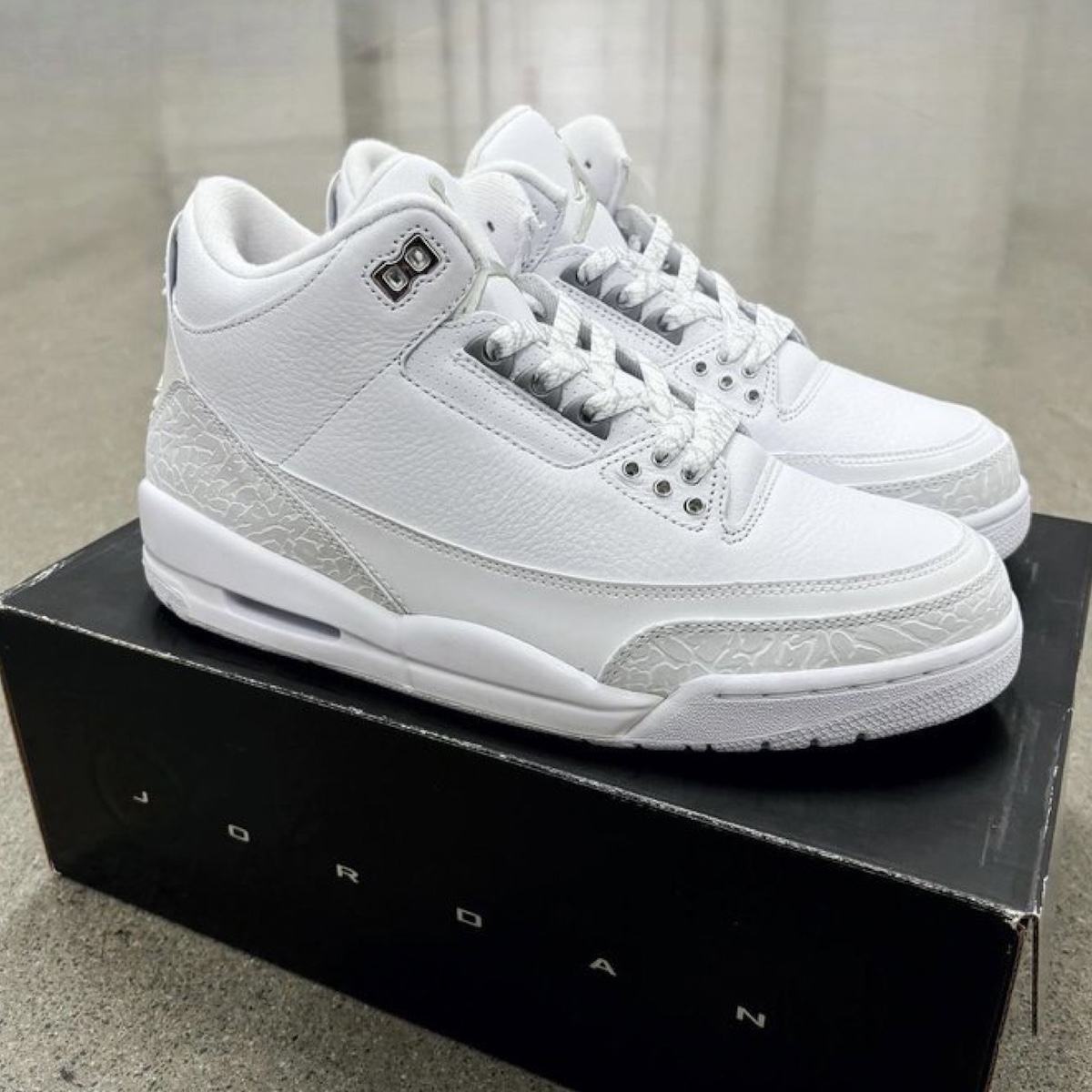 Air Jordan 3,AJ3,纯白,Pure Money  纯白装扮！AJ3 “Pure Money ” 明年复刻！