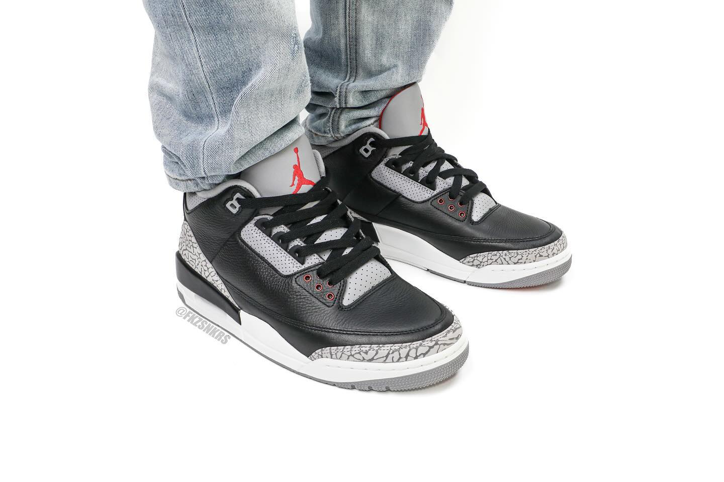 DN3707-010,AJ3,Air Jordan 3,黑水  还有不到一个月！黑水泥 AJ3 最新消息来了！