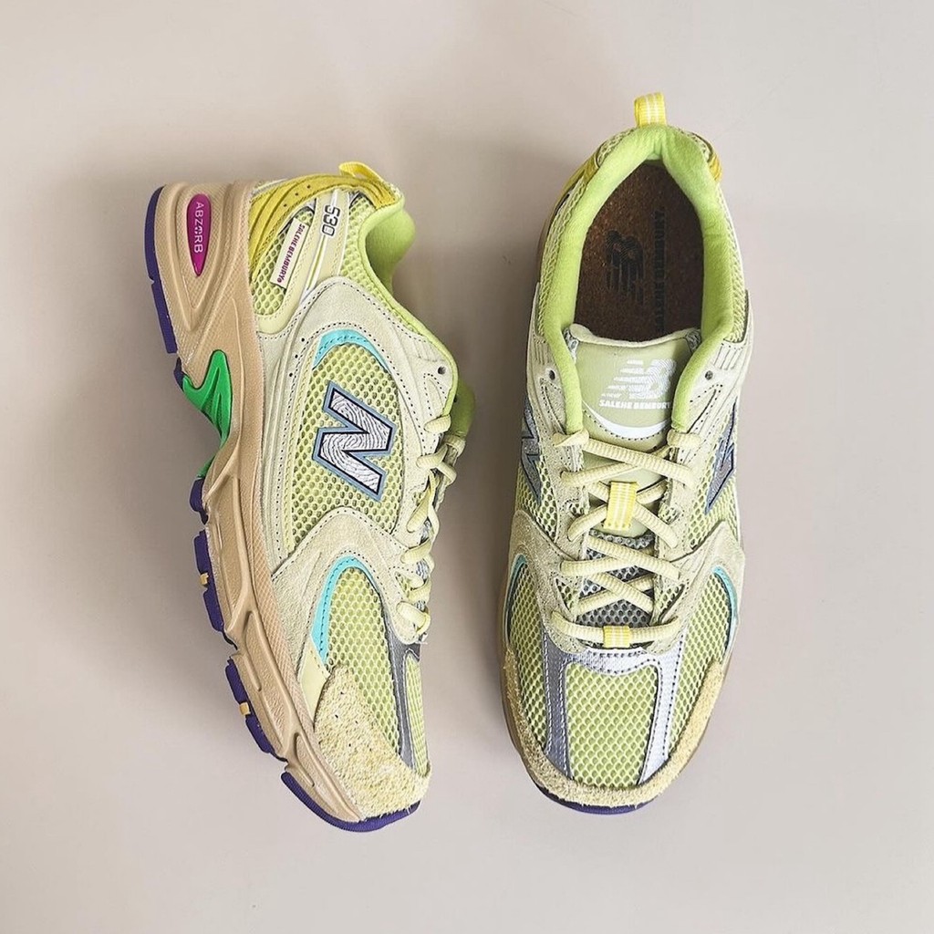 Salehe Bembury,New Balance 530  劳模 Salehe！指纹大帝 x NB 新鞋曝光！