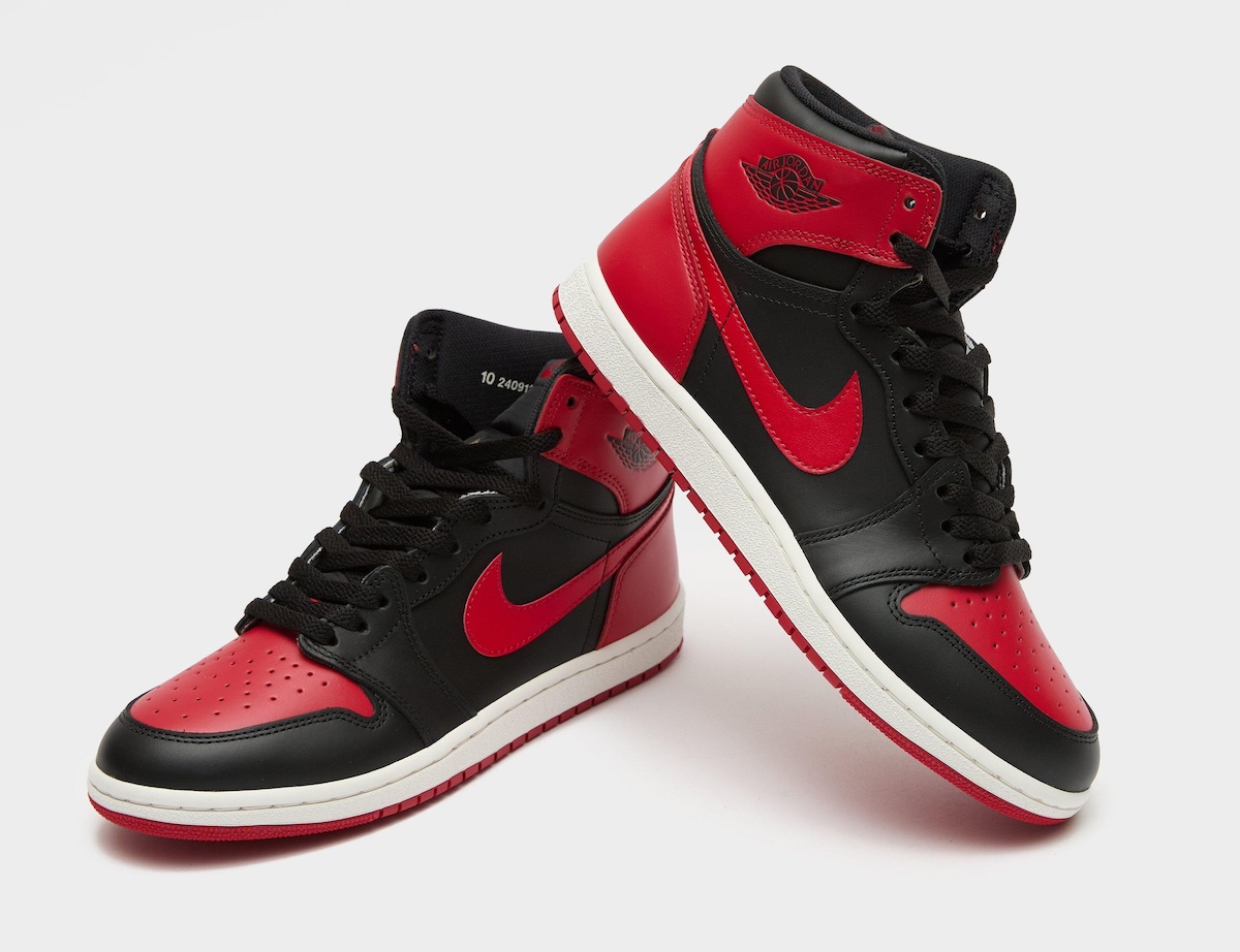 AJ,AJ1,85,Air Jordan 1,Bred,HV  新款「黑红禁穿 AJ1」实物首次曝光！看完定价被吓了一跳…