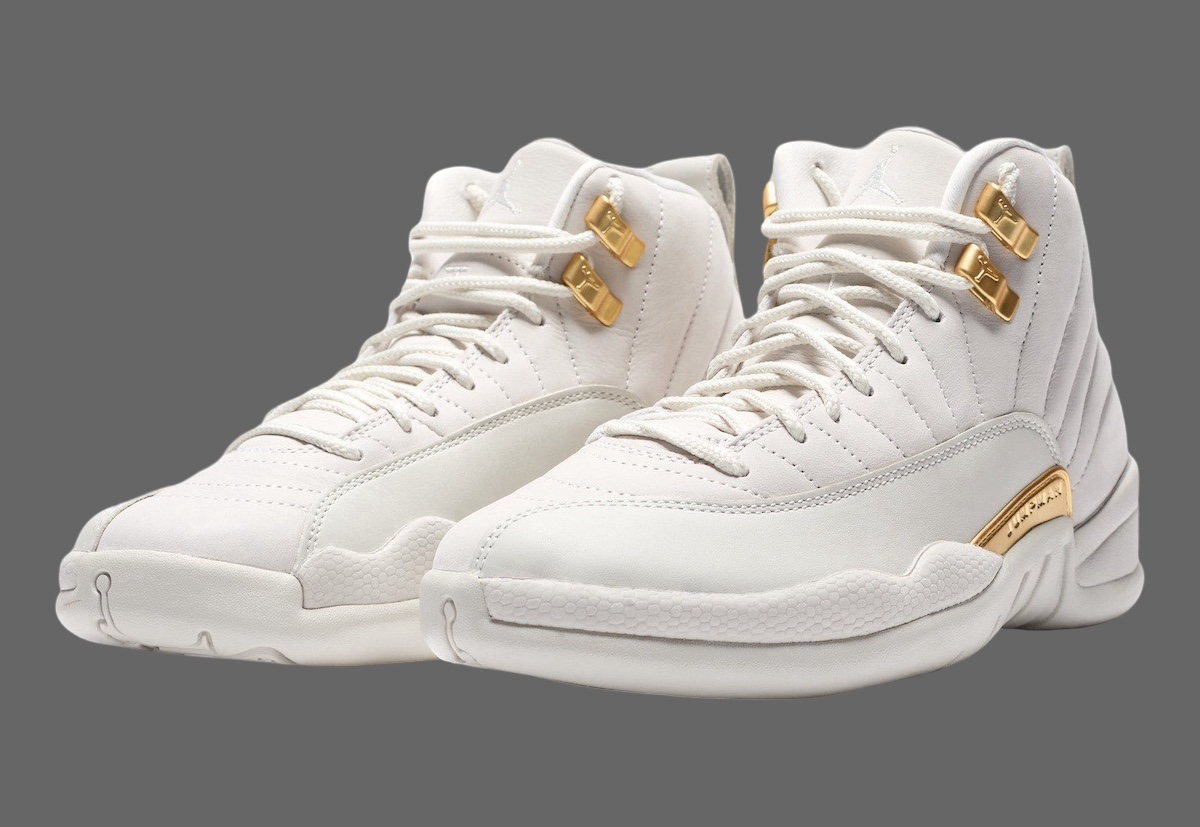 Air Jordan 12,AJ12,WMNS,Phanto  质感不输联名！全新「金扣 AJ12」你心动了么？