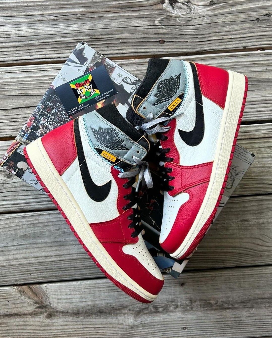 HV8563-600,Air Jordan 1,AJ1,Un  专属鞋盒长这样！Union x AJ1 最新实物泄露！