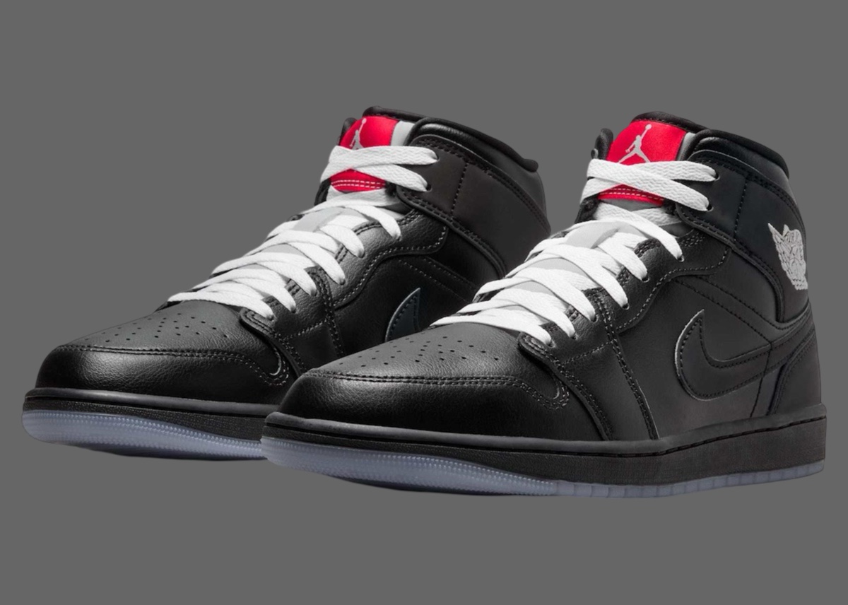 AJ,Air Jordan 1 Mid,Black Meta  Jordan 整新活儿！全新「黑银」AJ 给几分？