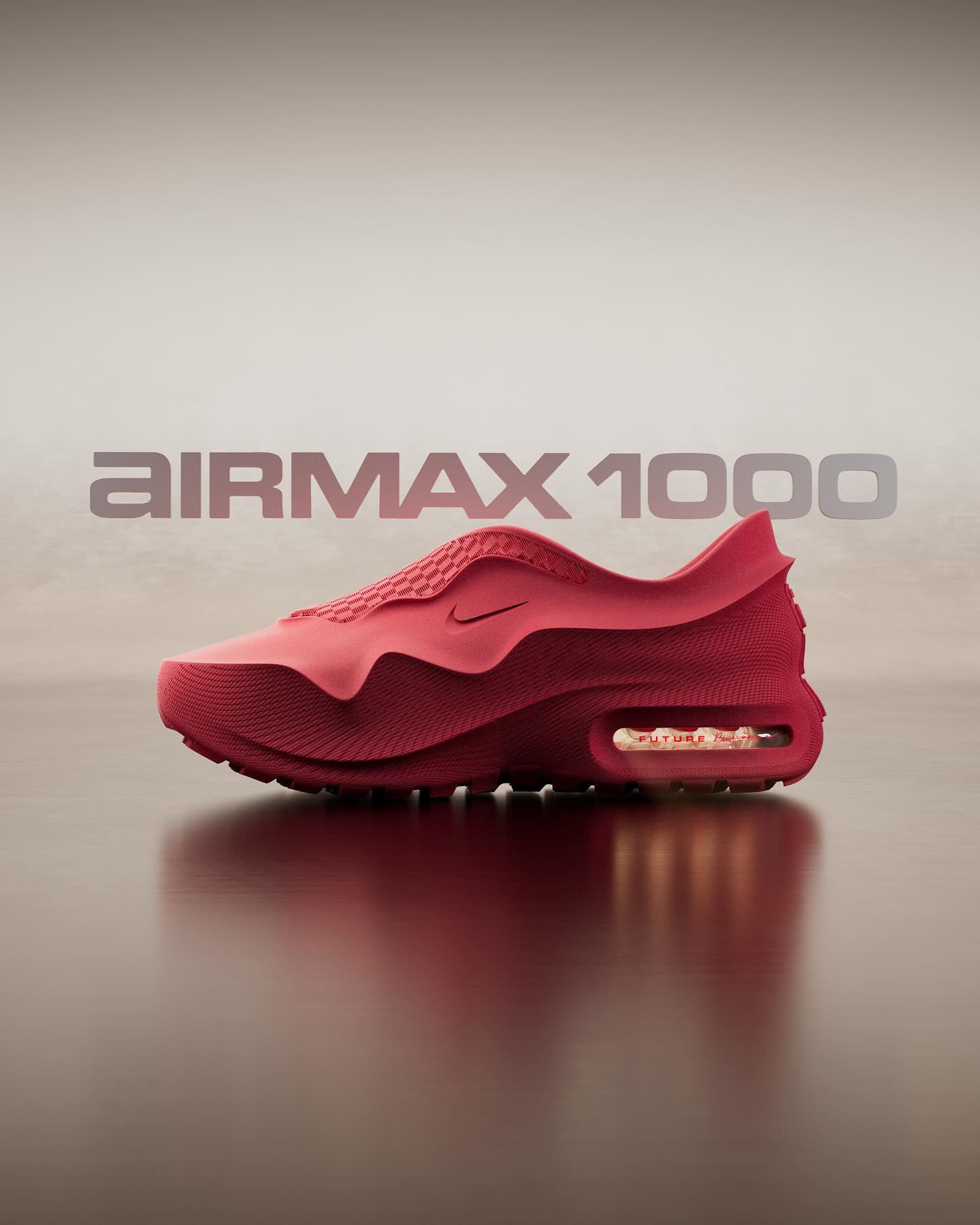 Nike,Air Max,1000  Nike 全新「3D 打印鞋」首次曝光！你觉得如何？