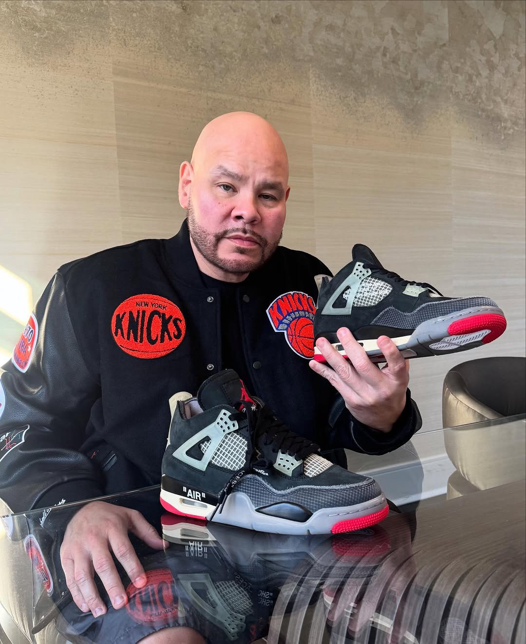 Fat Joe,AJ,AJ4  OFF-WHITE x AJ4 新图曝光！网友：求市售！