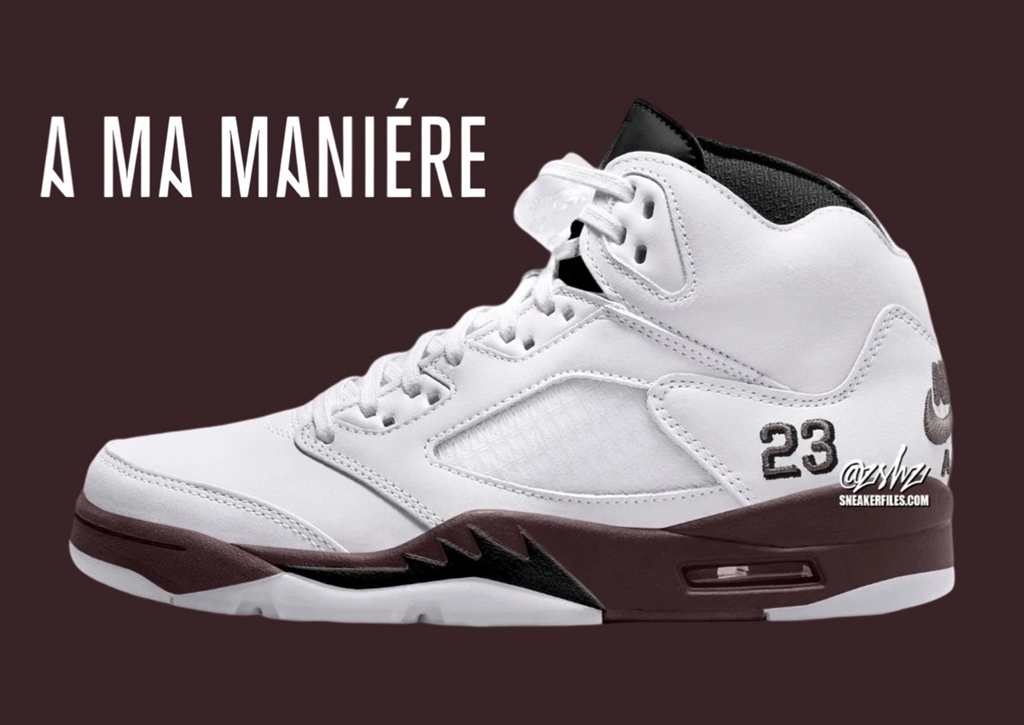 A Ma Maniere,Air Jordan 5,Viol  明年 AMM x AJ 抢先曝光！是这个鞋型！