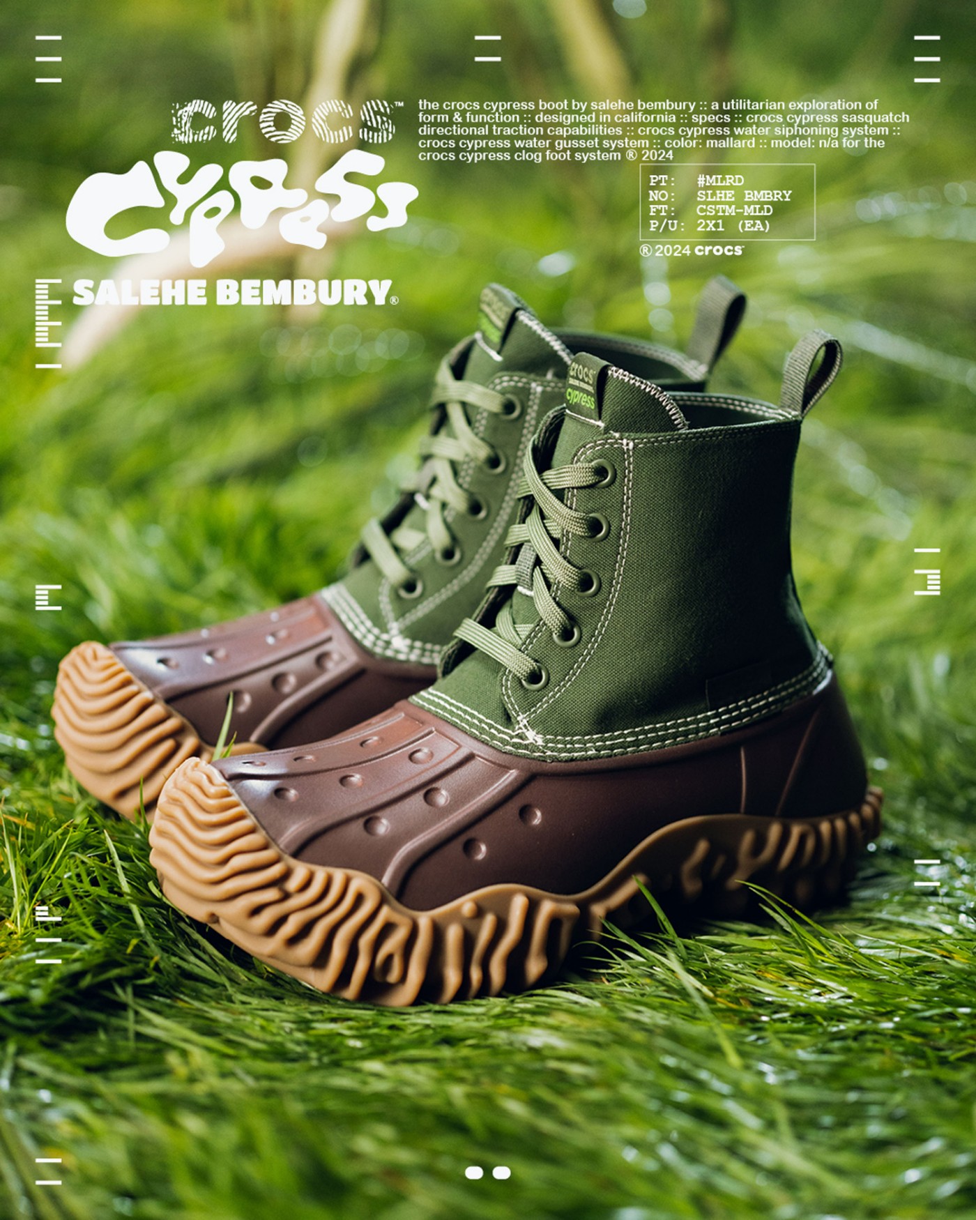 指纹鞋,Crocs,Salehe Bembury  秋冬也能穿！指纹鞋大帝 x Crocs 新鞋要来了！