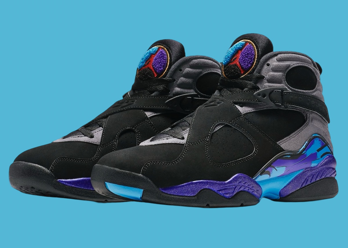 Air Jordan 8,AJ8,Aqua,305381-0  又一双「元年 AJ」确认回归！还是全明星赛配色！