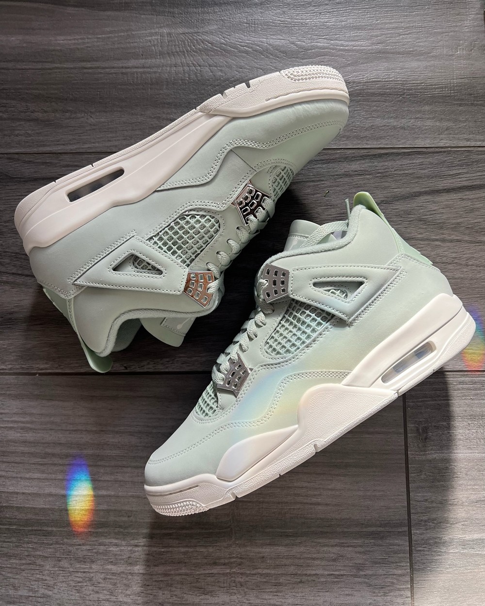 Air Jordan 4,AJ4,Seafoam,WMNS  实物首次曝光！明年 AJ4 带来「清爽新配色」！