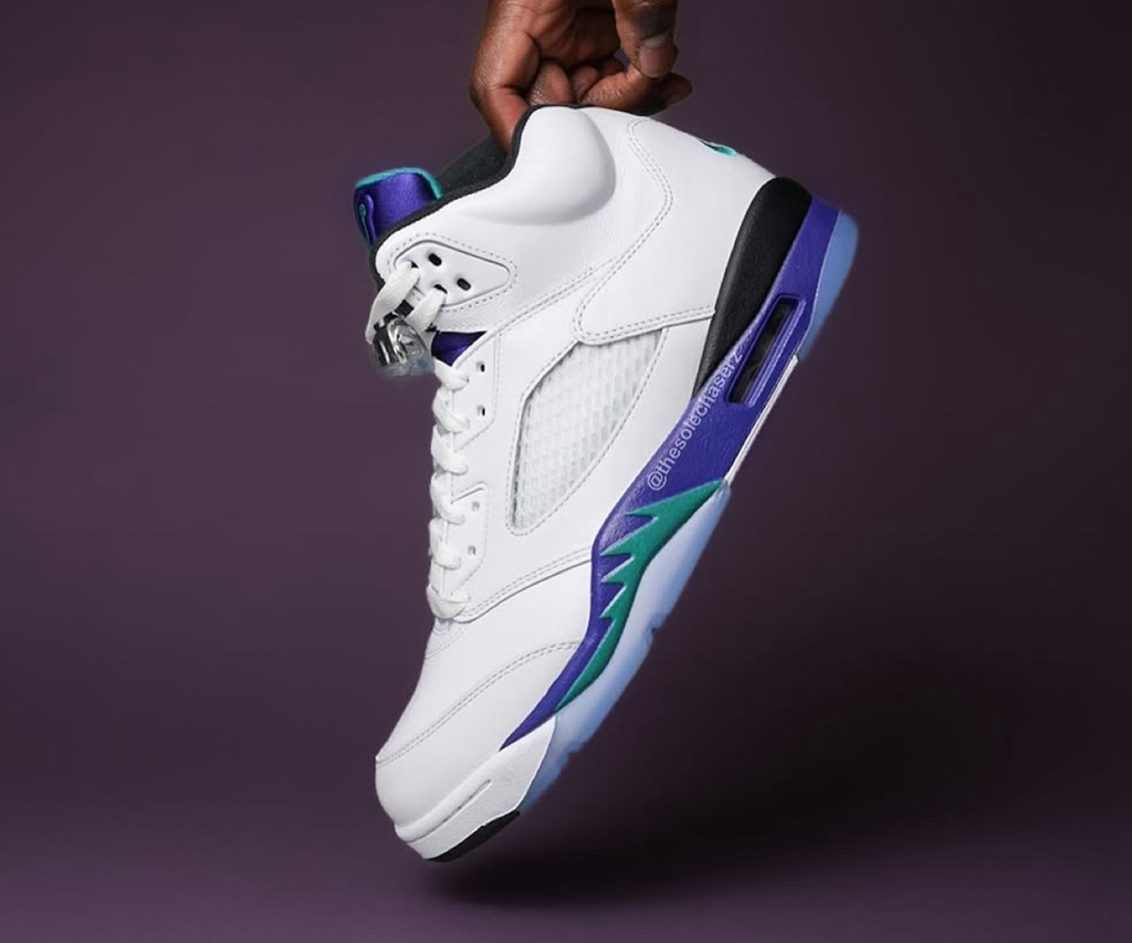 Air Jordan 5 OG,Grape,HQ7978-1  白葡萄 AJ5 复刻倒计时！实物美图公开！