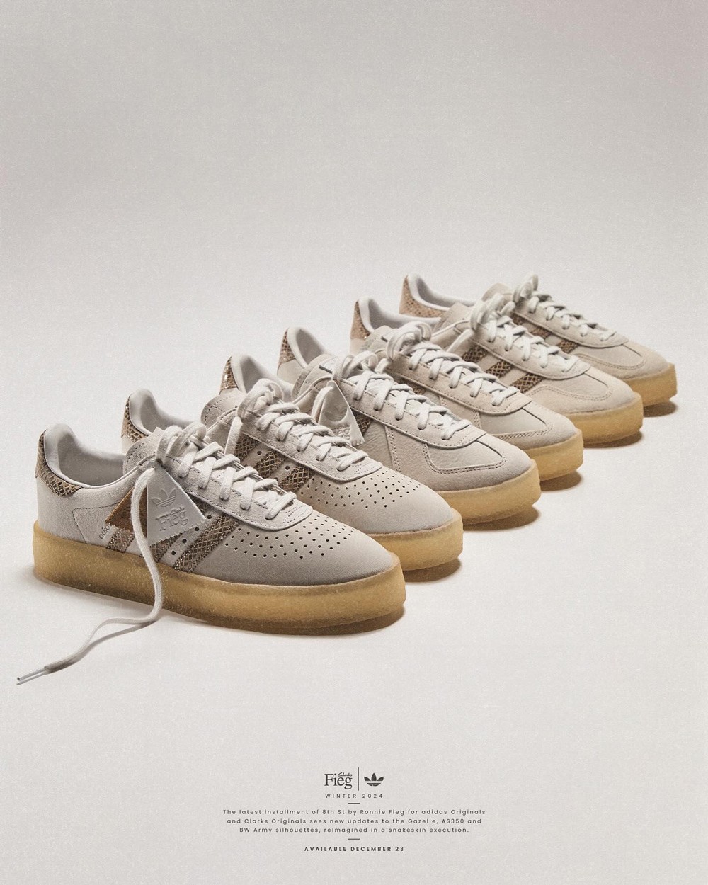 KITH,三叶草,Samba,Clarks Original  「KITH x 三叶草」三方联名！是这个热门鞋型！