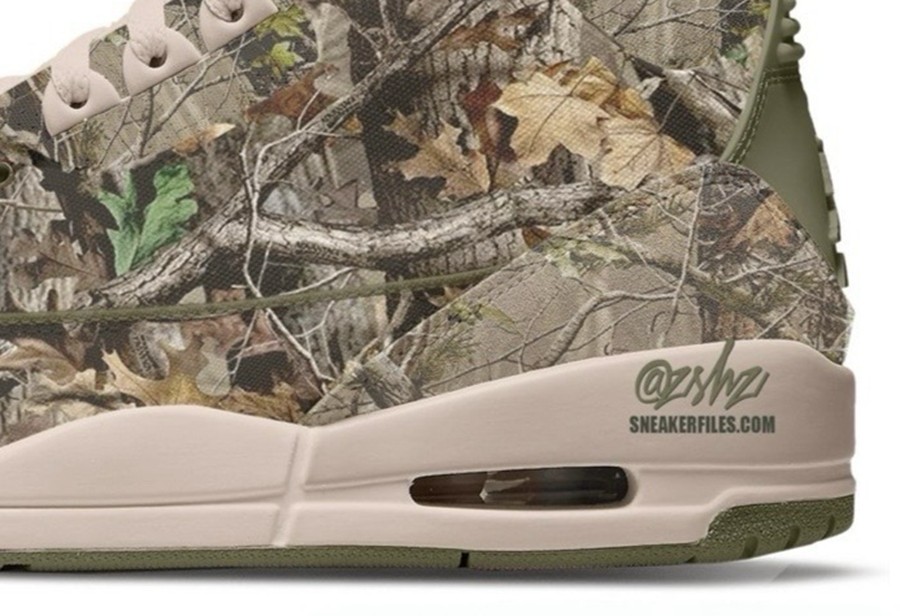 AJ,Air Jordan 3,Realtree Camo,  树叶迷彩！「吉利服 AJ3」首次现身！