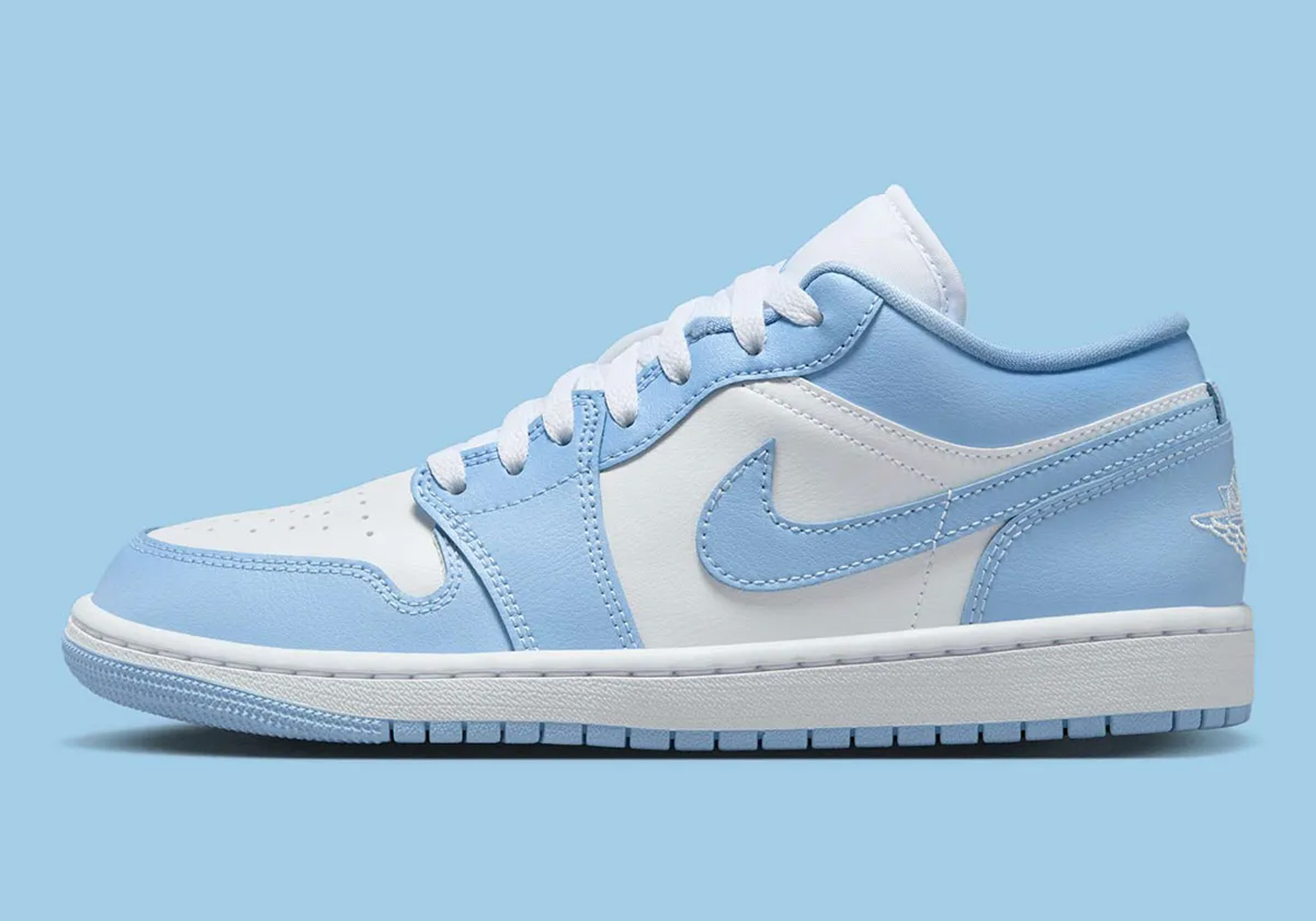 AJ1,Air Jordan 1 Low WMNS,Alum  酷似北卡 UNC！全新 AJ1 Low 即将登场！