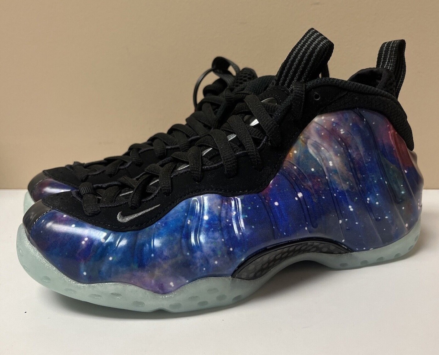 Nike,Air Foamposite One,星空喷,Ga  银河喷「全新鞋盒」首次曝光！发售日期看仔细！