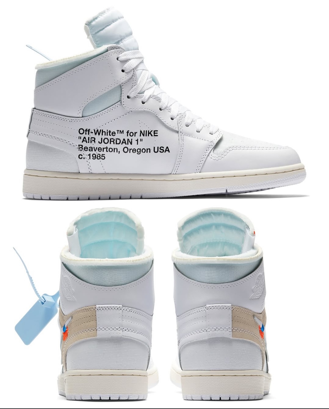 OW,AJ1,Air Jordan 1,OFF-WHITE  关于「OFF-WHITE x AJ1」回归的最新消息来了！