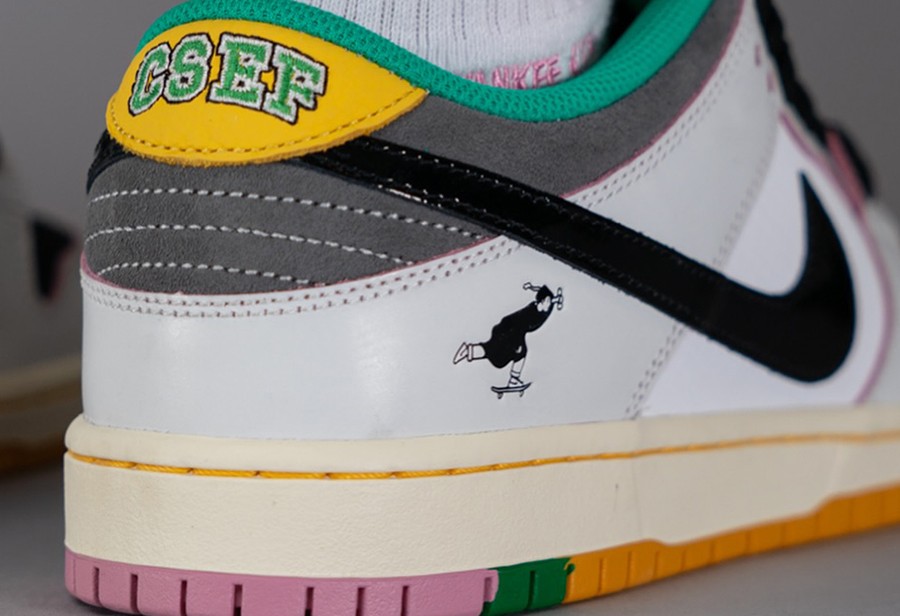 HJ4132-100,SB Dunk Low,Nike,CS  Nike SB「新联名」上脚图曝光！日期也有了！