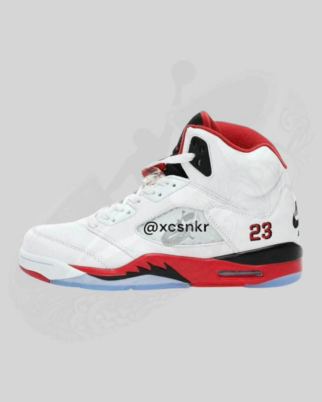 Air Jordan 5,HQ7978-101  火红 AJ5 实物曝光！还原度如何？