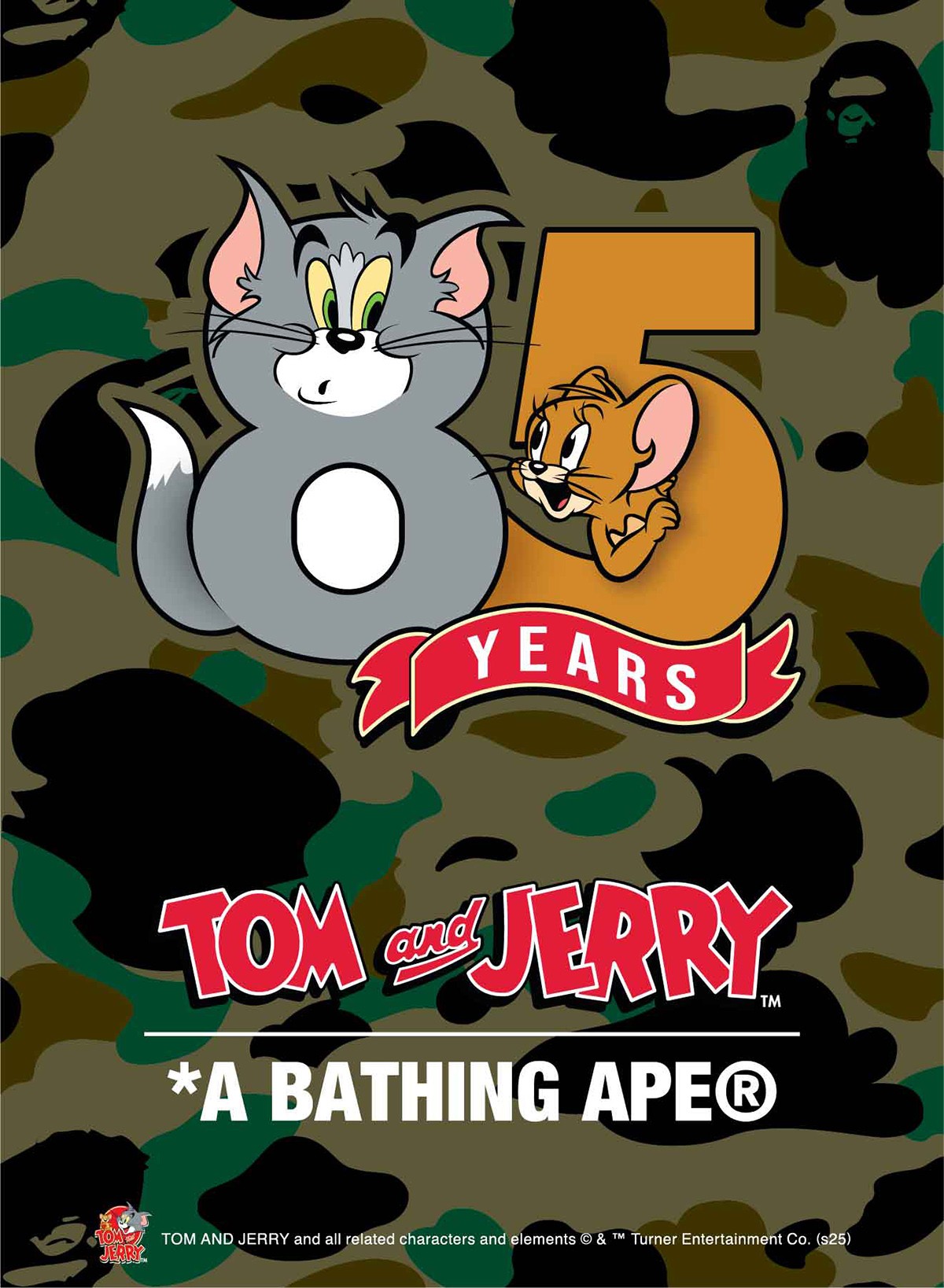 猫和老鼠,BAPE®︎  还有超可爱玩偶！猫和老鼠 x BAPE®︎ 即将登场！