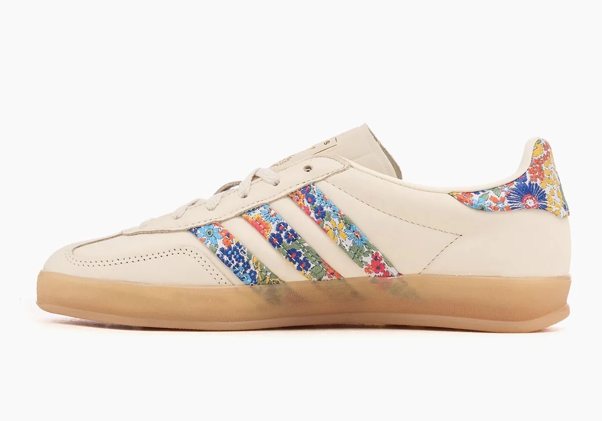 Liberty London‌,adidas Origina  还是三叶草会玩！花卉联名 Gazelle 够特别！