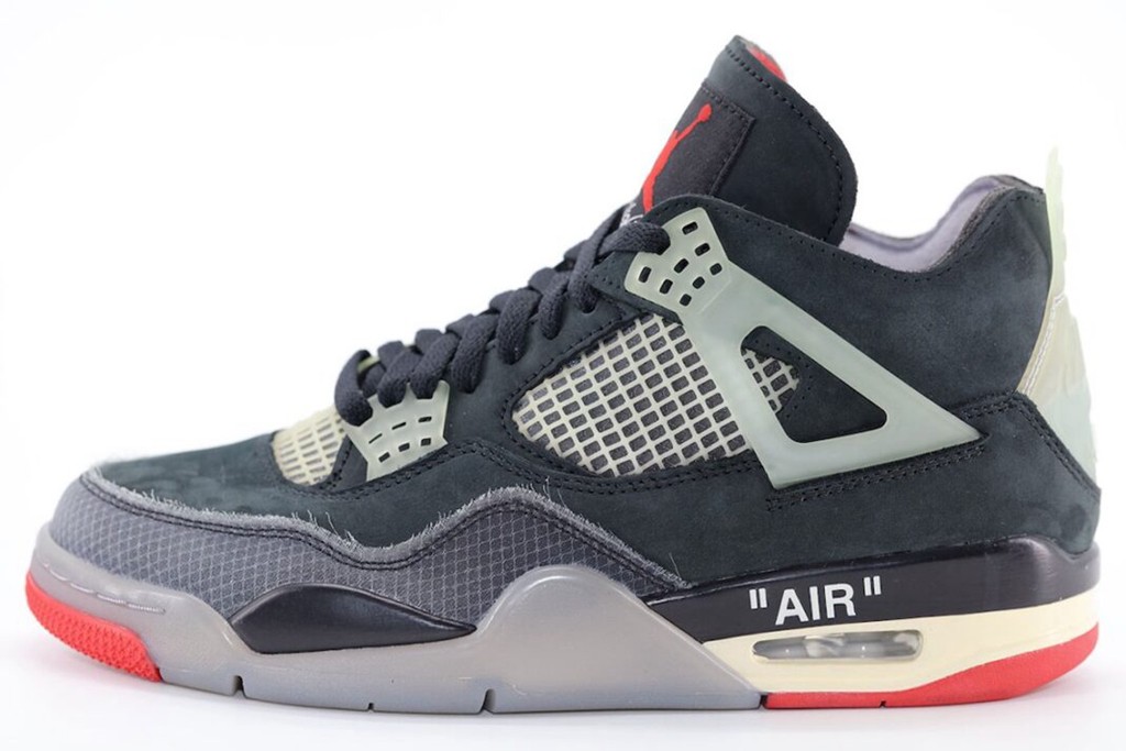 OFF-WHITE,Air Jordan 4  罕见 OW x AJ4 流入市场！定价这个数……