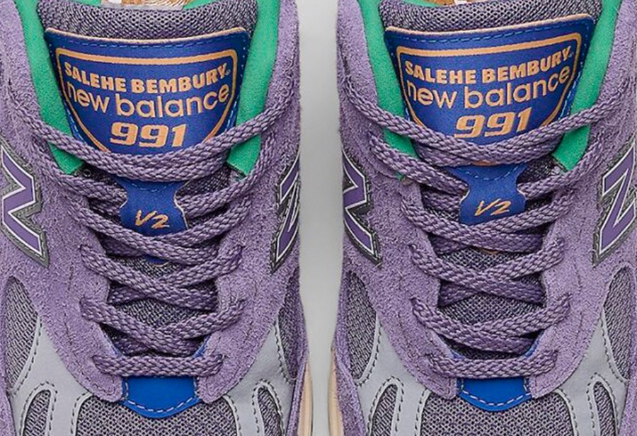 Salehe Bembury,New Balance,991  日期终于确定！「初号机」NB 指纹鞋要来了！