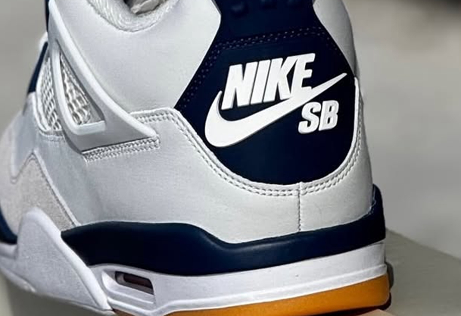 Nike SB,AJ,Air Jordan 4,Navy,D  上次市价小三千！第二款 Nike SB x AJ4 完整泄露！