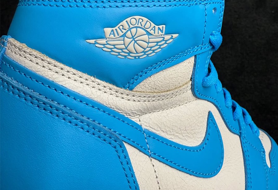 Air Jordan 1 Hi OG,UNC,AJ1,Rei  这下踏实了！今年「北卡 AJ1」细节全看清了！