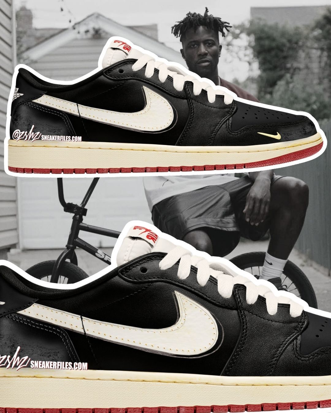 Nigel Sylvester,Air Jordan 1 L  日期确定！「BMX 大神」AJ1 又要来了！
